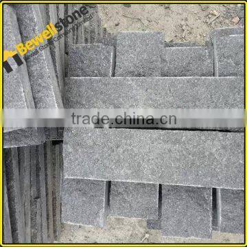 Road edging g684 basalt black China granite pavers large