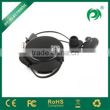 Free sample logo custom colorful in-ear earphone for wholesales