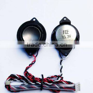 35mm 8ohm 3w audio speaker system with full range