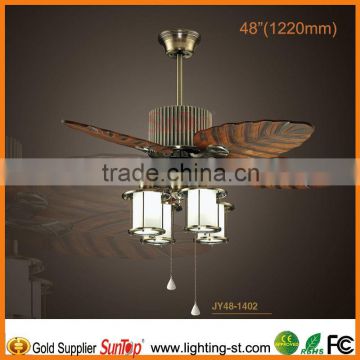 2014 new modern 42" mini ceiling fan with light JY48-1402