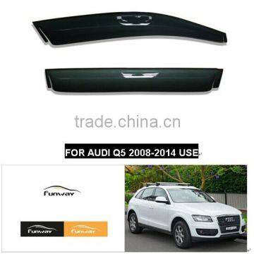 CAR DOOR VISOR RAIN DEFLECTOR WINDOW VISOR DEFLECTOR FOR AUDI Q5 2008-2014 USE