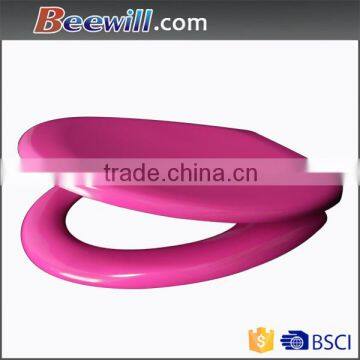 Custom Glitter Family Colored Round Soft Urea Toilet Seat photo-2