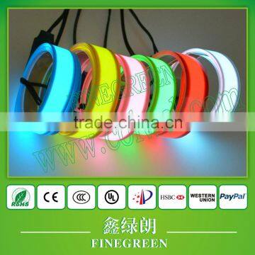 waterproof el lighting tape, cuttable el lighting strip, el cold light sheet, el products