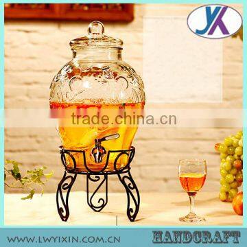 drinking glass wine making jar