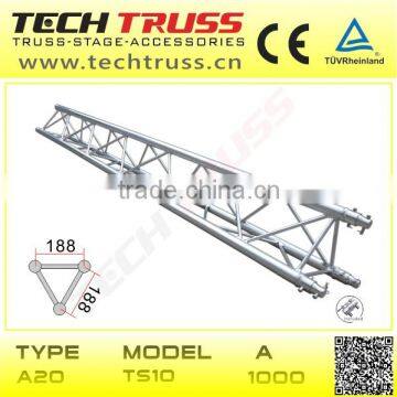 A20-TS10 aluminium triangle tuss, stage truss, truss satge for sale