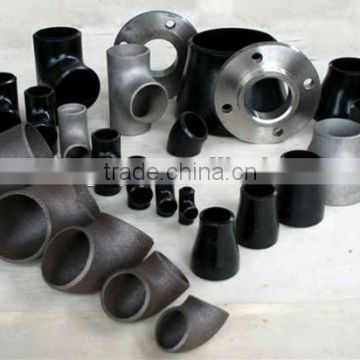 carbon steel pipe fittings(elbow, tee, reducer, cap, union, nipple, etc)