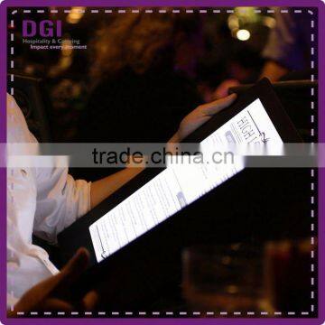 Hospitality Custom Cover Restaurant Corkscrew /used Restaurant Equipment/ Menu Card (Patent 2014-2-0239452.0) photo-3