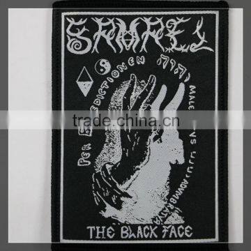 Custom Colorful Gothic Woven Patches for Jackets/sweater/hoodie photo-3
