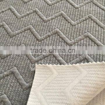 95%polyester 5%spandex Padding Knit Jacquard Fabric for Sportswear photo-4