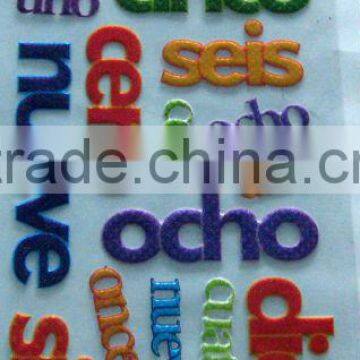 kids gift hello kitty sponge sticker
