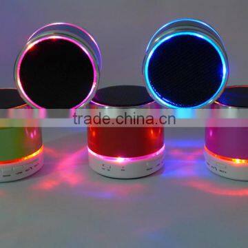 Mini Portable Wireless Bluetooth S09 Speaker With LED Lights Music Player Support Micro TF Card photo-6