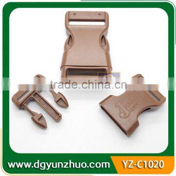 Plastic buckles with Logo