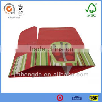 Top Quality Foldable Paper Handle Box With Beautiful Design