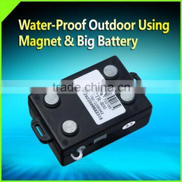 Long battery life gps tracker waterproof magnetic gps tracker with free tracking platform