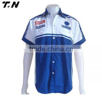 Mesh Custom Sublimation Racing Polo Shirts