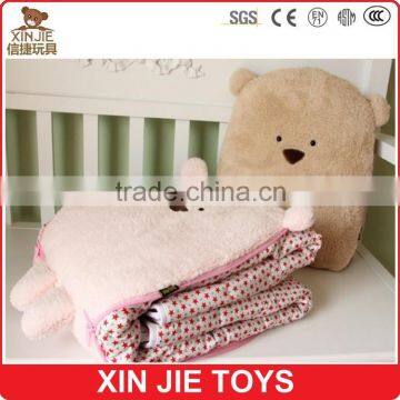 Office Lady Noon Break Pillow and Blanket Students Rest Cushion and Blanket Quality Choice photo-2