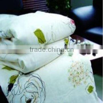 luxury and high quality printed silk quilt