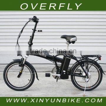 20" folding pedal assist electric bicycle ce