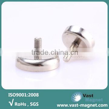 Super strong permanent neodymium pot magnet