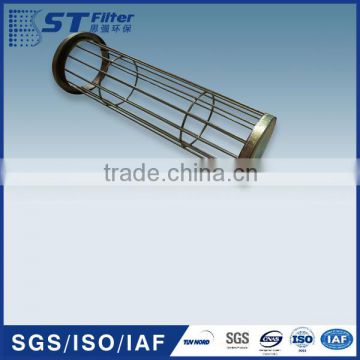 bag filter cage,galvanized steel supporting cage,Dia150*780mm