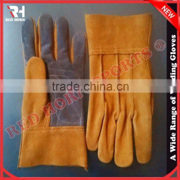 Top Quality Leather Welding Gloves, Safety Gloves, Working Gloves Great Protection While Hard Working