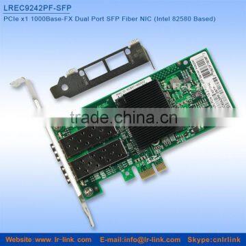 Intel 82580 chipset PCI Express 1000M Gigabit Dual Multi Port Lan Card