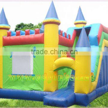 Hot sale Inflatable castle bouncer house with Slide