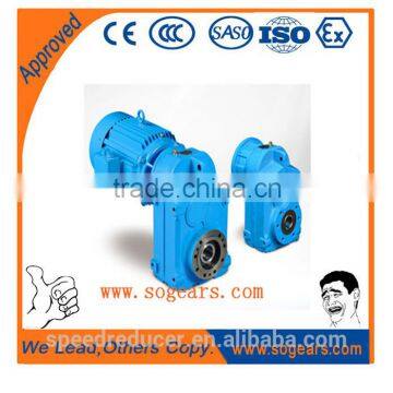 parallel shaft helical gear units of F series