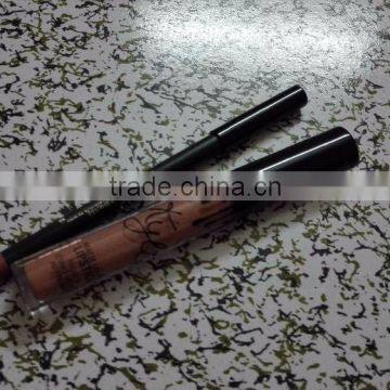 2016 three days in advance booking hottest newest kylie jenner lip kit / 1 set means 1pcs lipstick and 1pcs lip linner