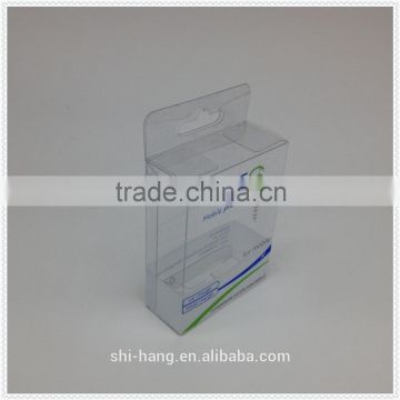 Color printed plastic PET PVC folding box packing