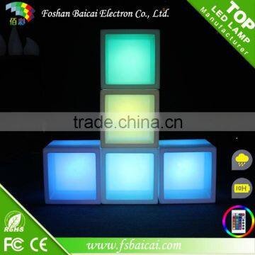 Professional Made Rechargeable Rgb LED Cube Chair/LED Cube Furniture/Event Furniture Quality Choice photo-5