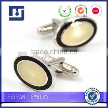 Speculum plating silver blank cufflinks manufacturer wholesale