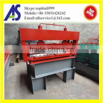 Auto leveling and cutting machine