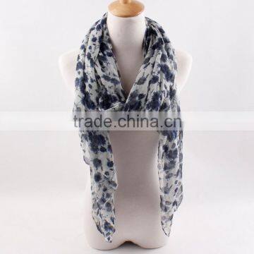 Wholesale Cheap Poly Chiffon Scarf,Lady Scarf,Fashionable Lady Scarf photo-3