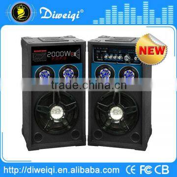 8inch 60w China active stage speaker subwoofer speakers