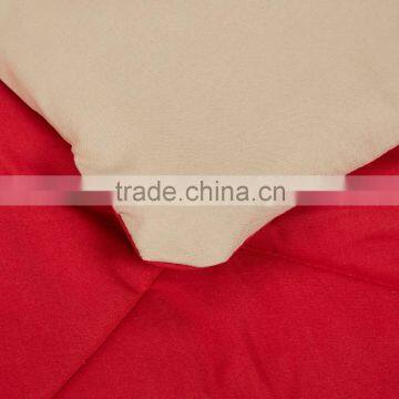 Basics Reversible Microfiber Comforter-red, Full/ Queen