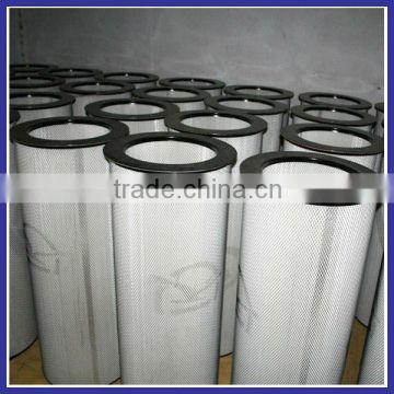 synthetic fiber air filter media