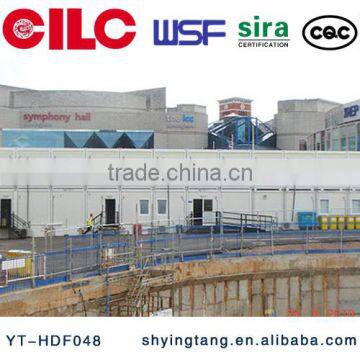 CILC easy convinient assembled prefabricated container house for shopping mall, hote, halls, office, restaurant