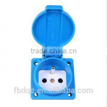 French Socket outletNF approval B-019 French waterproof socket