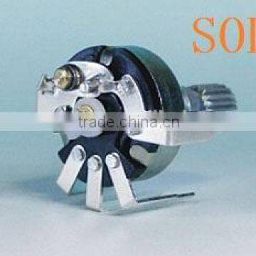 17mm 500~500K potentiometer 17mm B500K rotary potentiometers switch