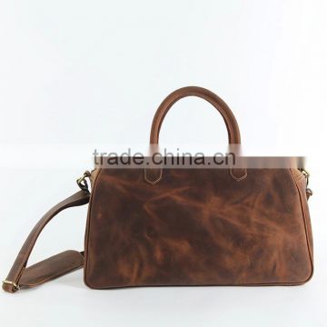 New Arrival tote bag vintage men's Business Travel Bag,Waterproof Leather shoulder Bag