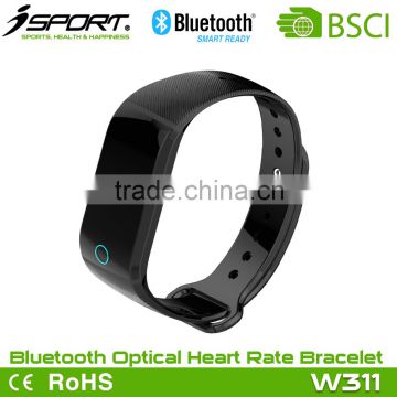 OLED Display Smart Bluetooth Heart Rate Fitness Tracker with IOS Android Compatible