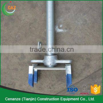 abjustable jack base Fork head