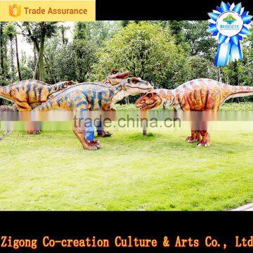 Adult animatronic life-size dinosaur costume