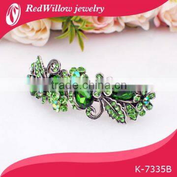 2016 New Popular Crystal Flower Hair Barrettes for Ladies photo-3