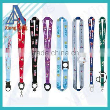 OEM promotion water bottle holder neck lanyard ropes