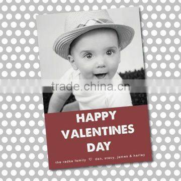 custom printed valentine's Day cards