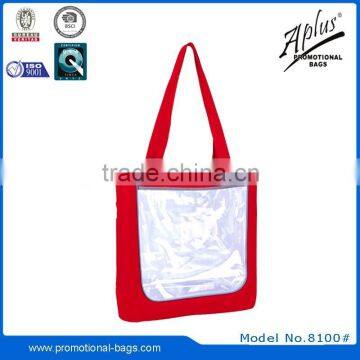 Portable Clear PVC Wholesale Handbag From China