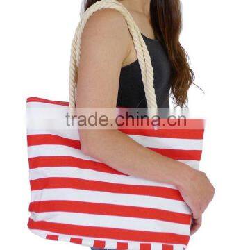 Factory Wholesale Cotton Canvas Beach / Tote Bag photo-5