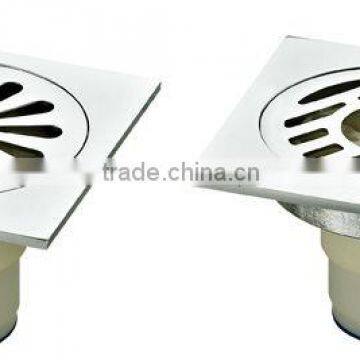 bathroom accessories, square brass drainer, waste drainer FD78808A; FD78805A